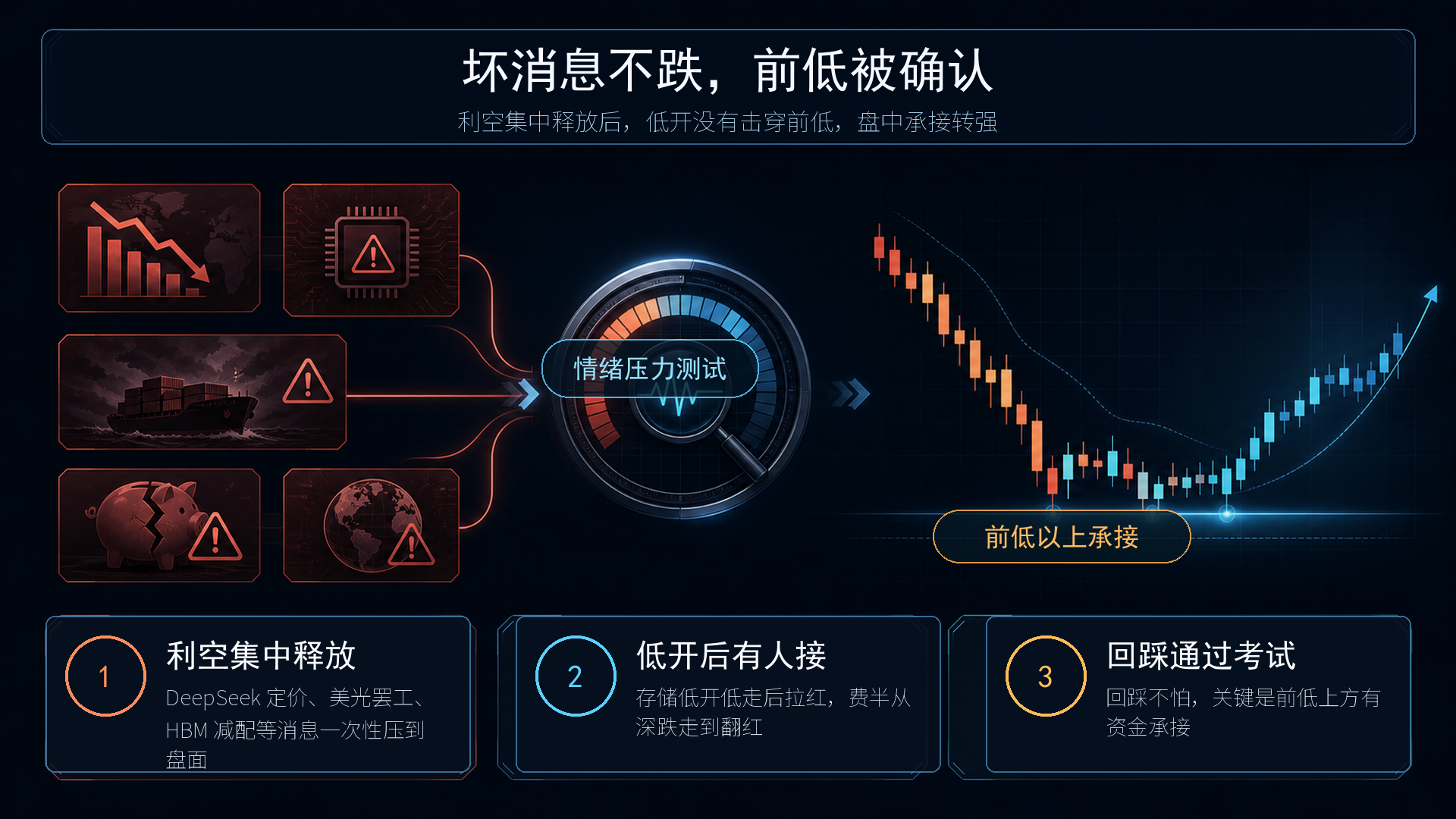 观点图：坏消息不跌，前低被确认